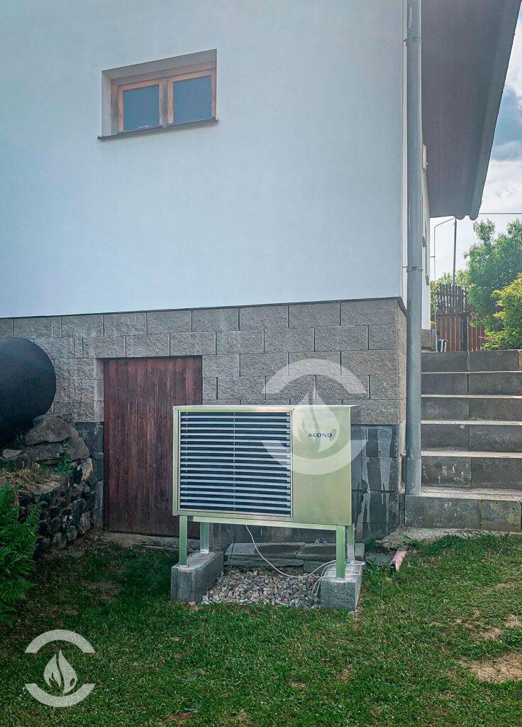 Mistr TOPIČ instaloval tepelné čerpadlo ACOND